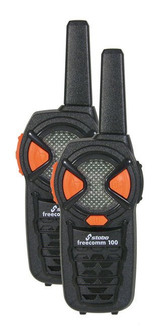 EAN 4010384201005 - Stabo freecomm 100 two-way radios 6 canales 446.00625 - 446.06875 MHz Negro imagen 1