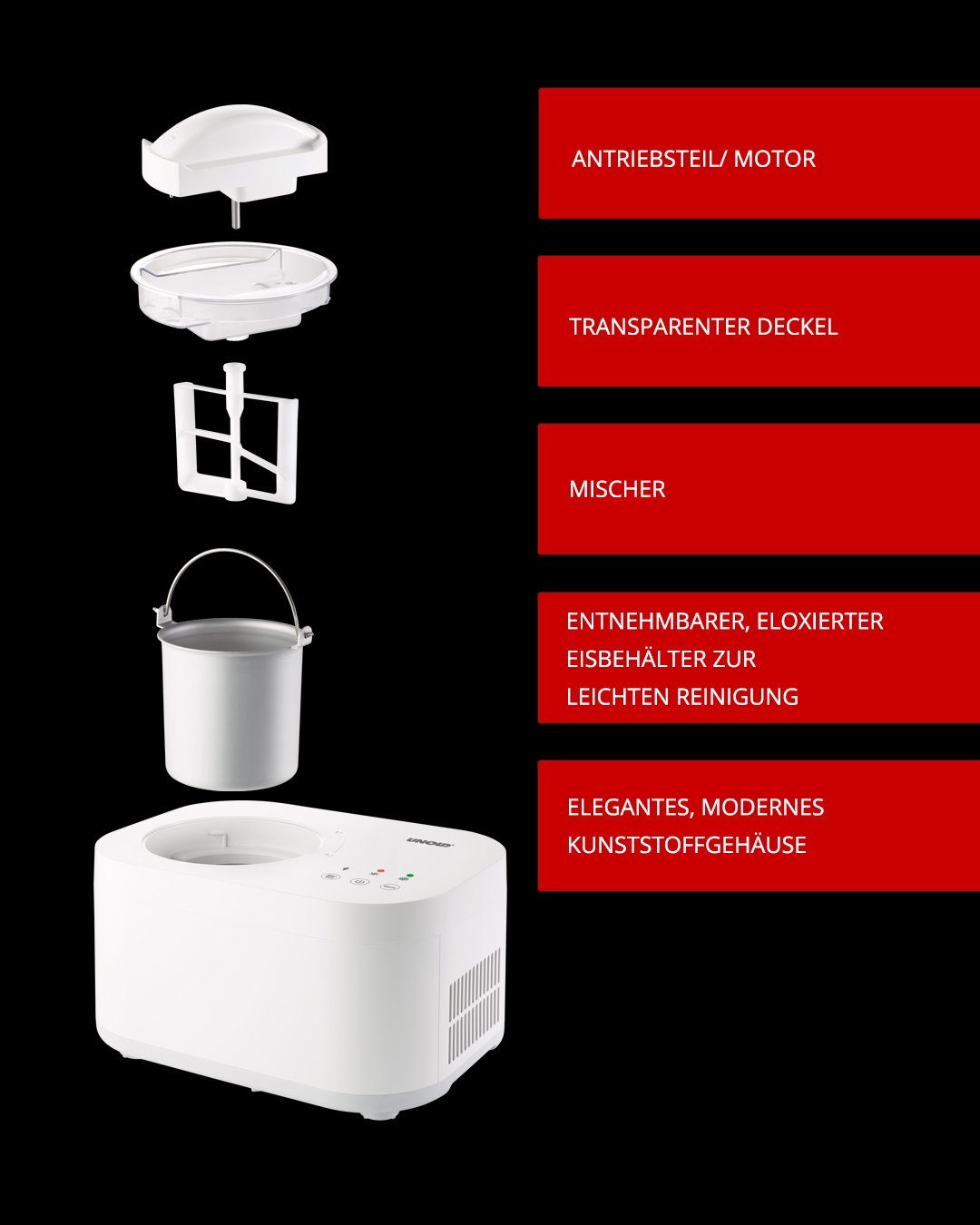 Unold Snow 48820, Máquina De Hielo 48820