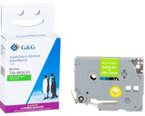 G&G Cinta Para Etiquetadora Compatible Con Brother Tze-Mqg35
