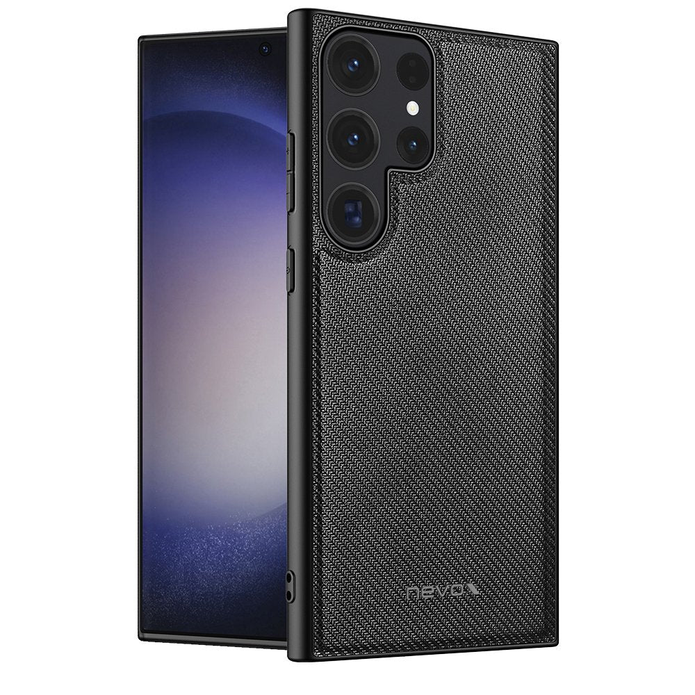 Funda Nevox Styleshell Nylo Galaxy S24 Ultra Schwarz
