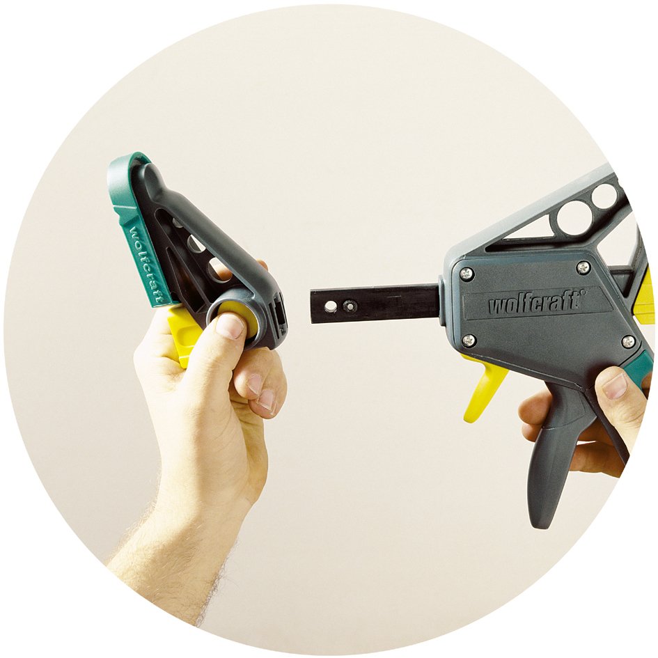 Sargento Monomanual 1" Ehz Pro 100-700", 100mm Largo 3033000 Wolfcraft