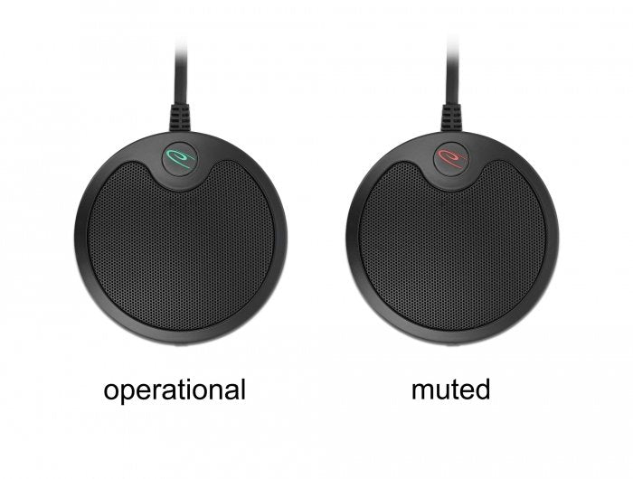 Delock Micrófono De Condensador Usb Omnidireccional Para Conferencias
