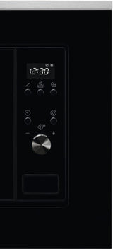 EAN 7332543673575 - Electrolux LMS2203EMX Negro, Acero inoxidable Solo microondas Encimera 20 L 700 W imagen 2