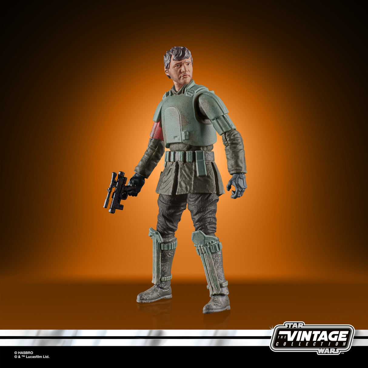 Figura Hasbro Vin Din Djarin (Morak) Star Wars Vintage