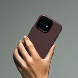 Decoded Leather Backcover Iphone 17 Chocolate Brown