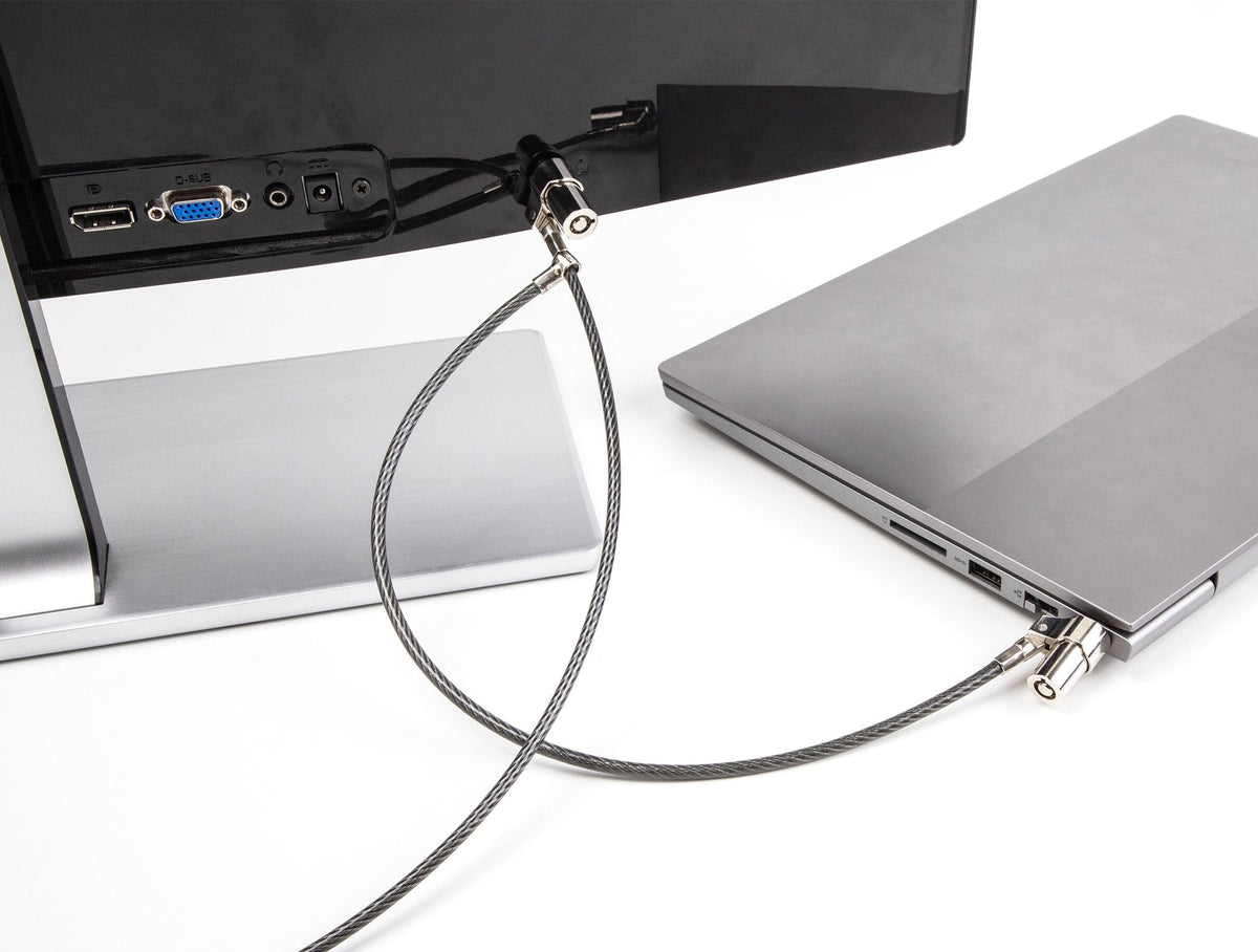 Navilock Dual Notebook Sicherungskabel