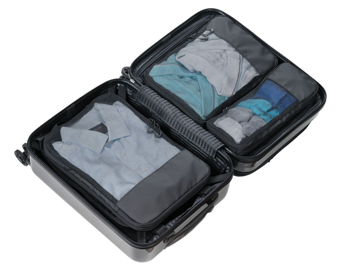 Troika Kompressionmaschen Set Troika Negro Packing Cubes