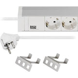 EAN 4016514010998 - Deltaco GT-51 base múltiple 2 m 8 salidas AC Blanco imagen 2