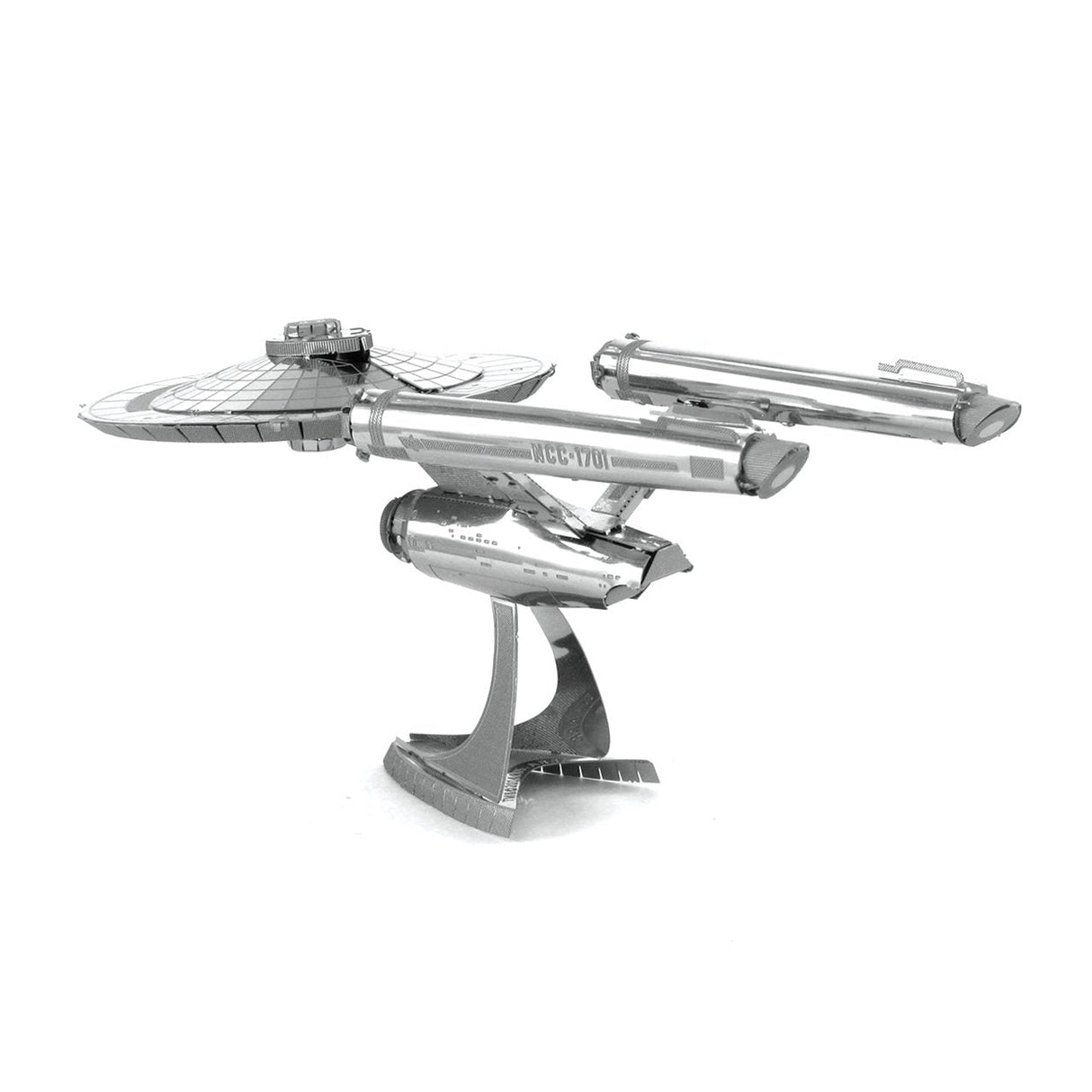 Maqueta 3d Metal Fascinations Star Trek Uss Enterprise Ncc-1701 Montaje Sin Pegamento Ni Soldadura