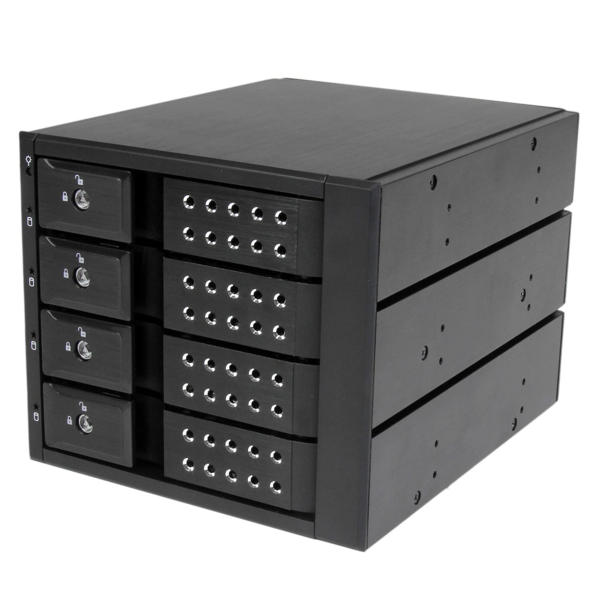 EAN 0065030859547 - StarTech.com HSB4SATSASBA panel bahía disco duro Negro imagen 1