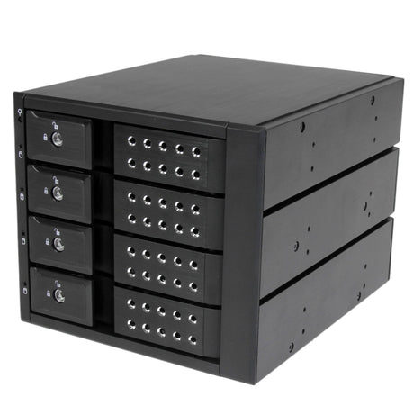EAN 0065030859547 - StarTech.com HSB4SATSASBA panel bahía disco duro Negro imagen 1
