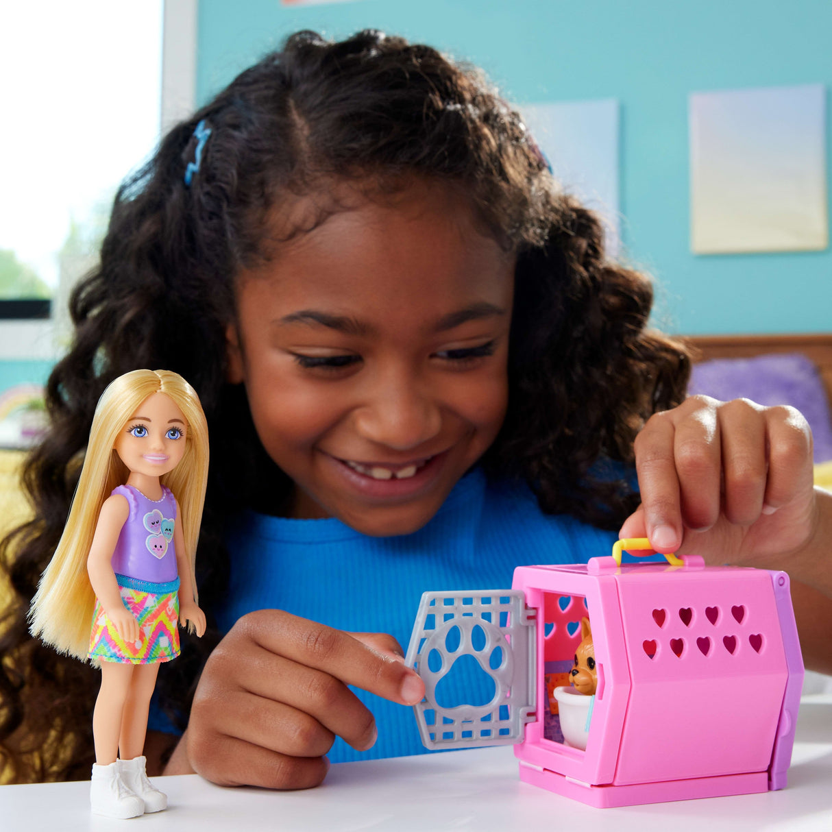 Lalka Barbie Chelsea Transporter Dla Pieska