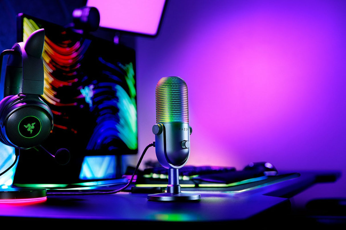 Micrófono Razer Seiren V3 Chroma, Rz19-05060100-R3m1