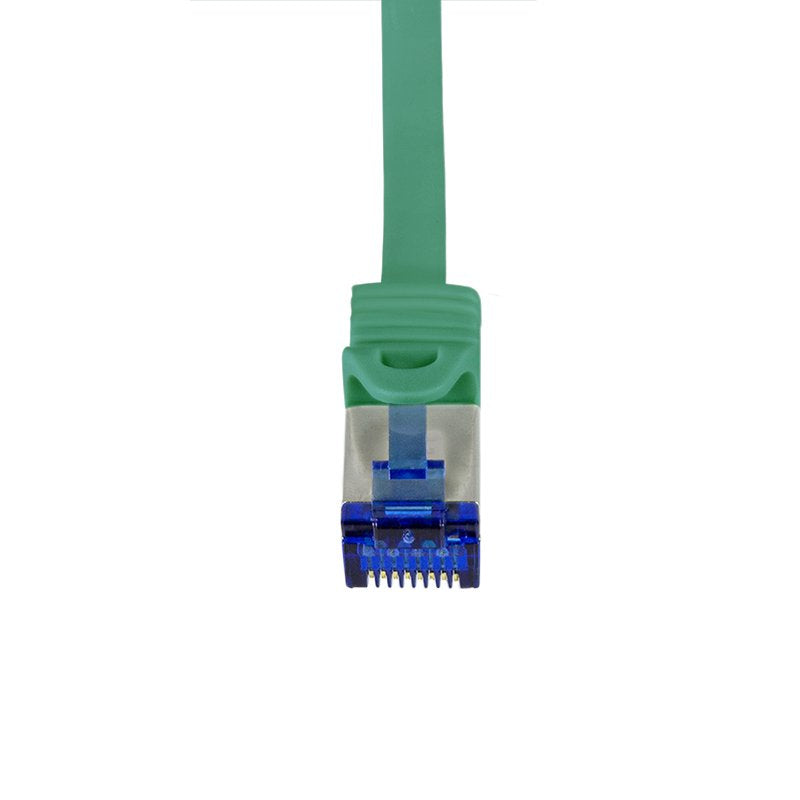 Latiguillo Cat 6a, S/Ftp,  5.00 M, Verde, Lszh Ultraflex Logilink