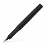 Faber Castell Pluma Estilográfica Grip Edition All Black M Negro