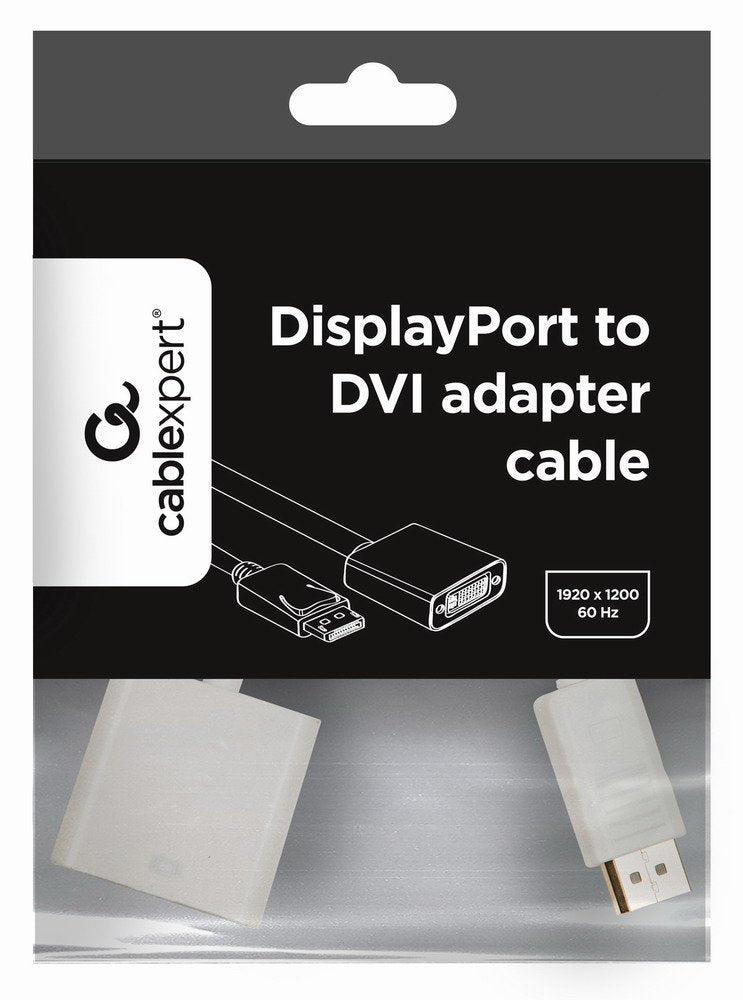 Gembird Adaptador Displayport A Dvi M/H Blanco  A-Dpm-Dvif-002-W