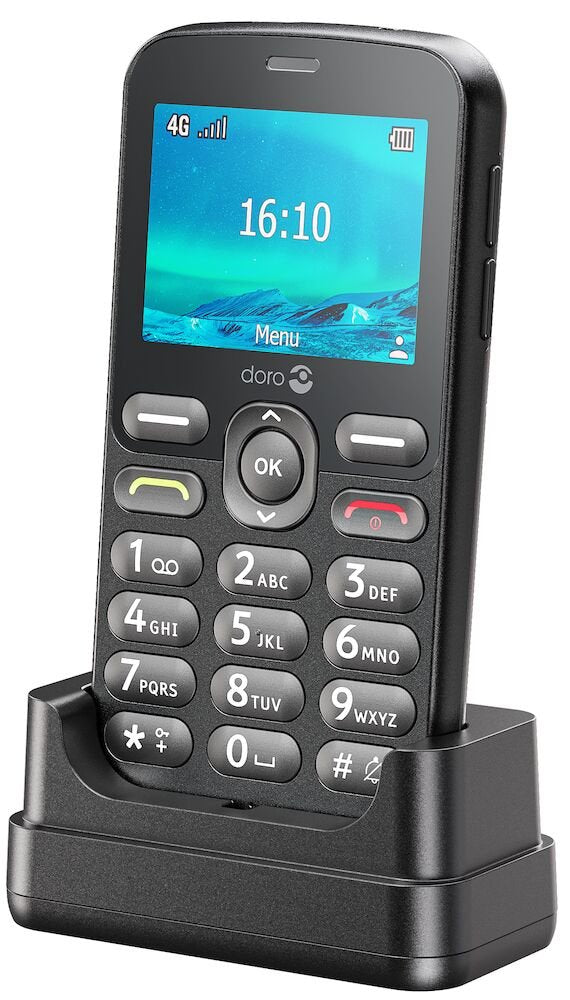 Telefono Movil Doro 1880 2.4" 4g Negro