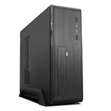 Tooq Caja Micro Atx, Mini Itx Slim - Fuente De Alimentacion 500w - 1x Hdd3,5 + 1x Sdd2,5 + 1x Hdd5.25 - 2x Usb 3.0, Sd