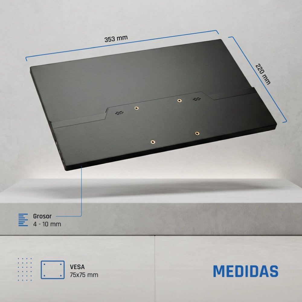 EAN 8435364319987 - iggual MPL156 pantalla para PC 39,6 cm (15.6") 1920 x 1080 Pixeles Full HD LED Negro imagen 9