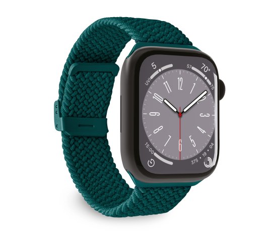 Puro Loop Band - Pleciony Pasek Do Apple Watch 38/40/41 Mm (Zielony)