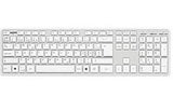 EAN 5715063410158 - Matting 508103 teclado USB QWERTY Nórdico Plata, Blanco imagen 1