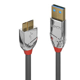 EAN 4002888366595 - Lindy 36659 cable USB USB 3.2 Gen 1 (3.1 Gen 1) 3 m USB A Micro-USB B Gris imagen 1