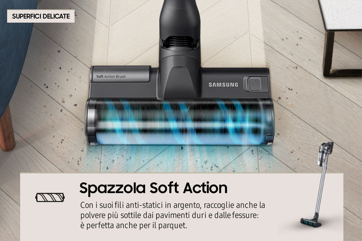 Aspiradora Vertical Samsung Vs20b75acr5/Wa
