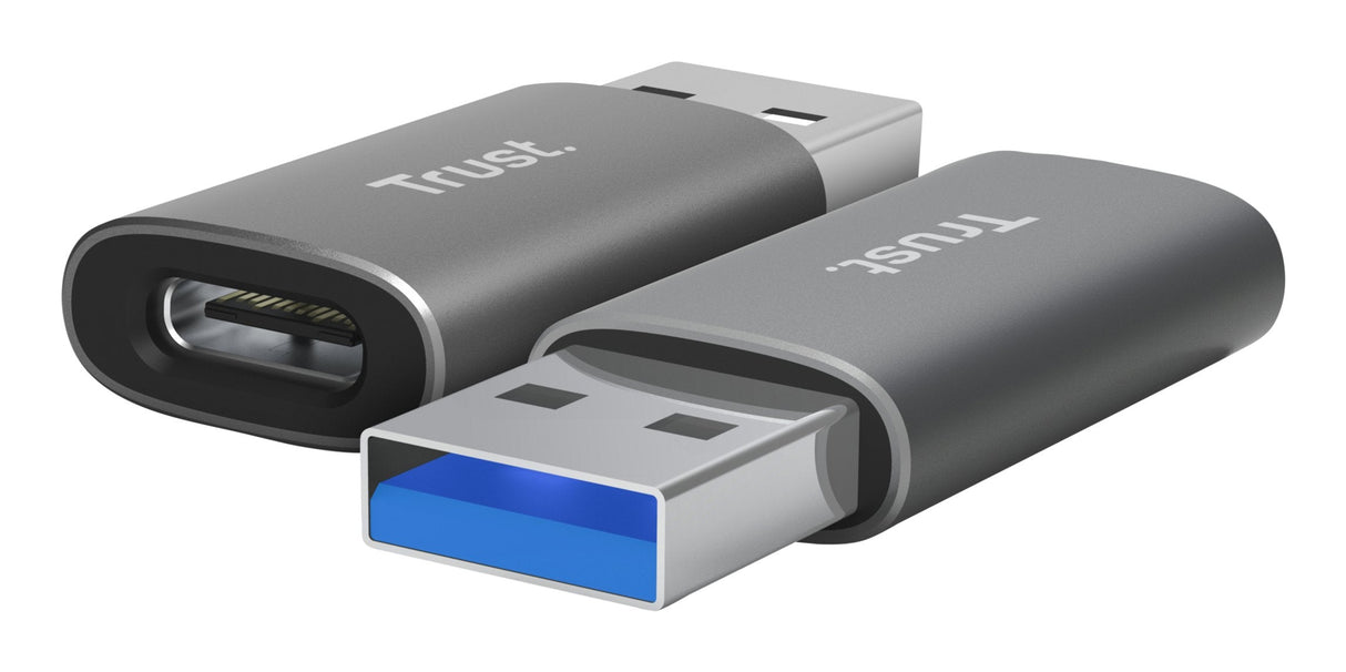 Adaptador Usb 3.2 Gen2 Trust Calyx Usb Tipo-C Hembra Usb Macho