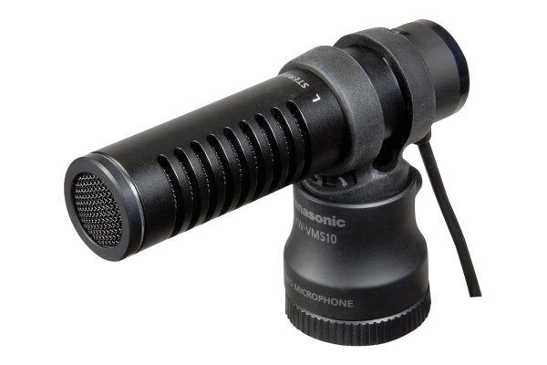 Micrófono Panasonic Vw-Vms10 Negro Para Videocámara