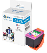 G&G Cartucho De Tinta Compatible Con Hp 62xl/ C2p07an Color