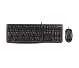 Teclado Húngaro + Ratón Logitech Mk120 Usb Qwertz Negro