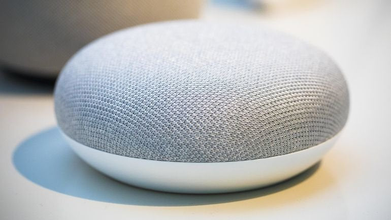Altavoces   Inteligente Google Home Mini Asistente Gris Tiza
