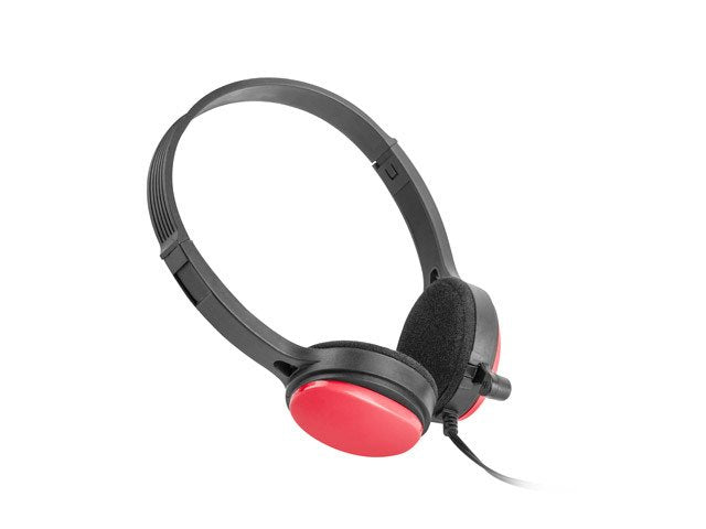 Ugo Auricular + Microfono Diadema Rojo