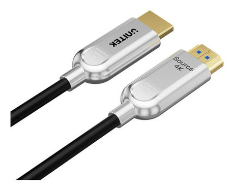 EAN 4894160057839 - UNITEK Fiber Optic 4K 20M cable HDMI HDMI tipo A (Estándar) Gris imagen 3