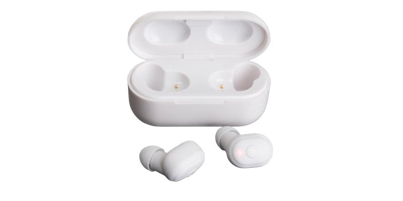 Auriculares Bluetooth Fonestar Twins-2b Blancos Bt 5.0 Batería Recargable Estuche De Carga 600mah Func. Manos Libres