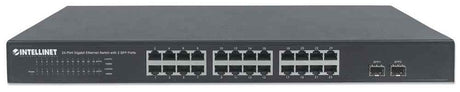EAN 0766623561044 - Intellinet 561044 switch No administrado L2 Gigabit Ethernet (10/100/1000) 1U Negro imagen 5