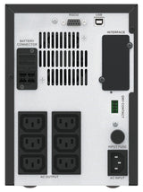 EAN 0731304346531 - APC Easy UPS SMV sistema de alimentación ininterrumpida (UPS) Línea interactiva 1,5 kVA 1050 W 6 salidas  imagen 2