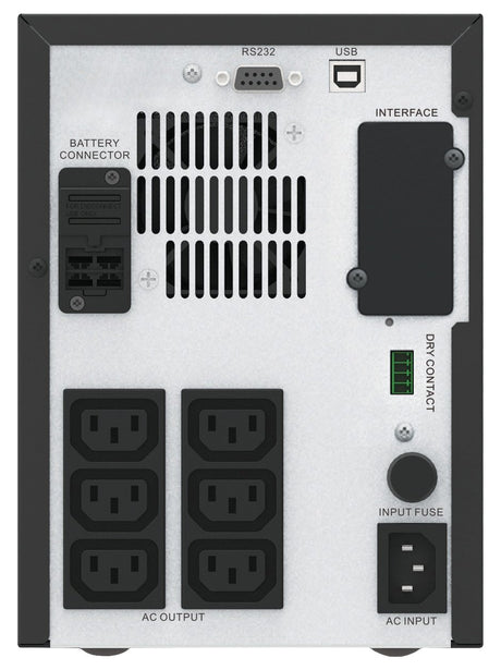 EAN 0731304346531 - APC Easy UPS SMV sistema de alimentación ininterrumpida (UPS) Línea interactiva 1,5 kVA 1050 W 6 salidas  imagen 2