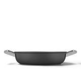 Smeg Dpf2812blm Pfanne, 28 Cm, Keramik, Edelstahlgriffe, Mattschwarz