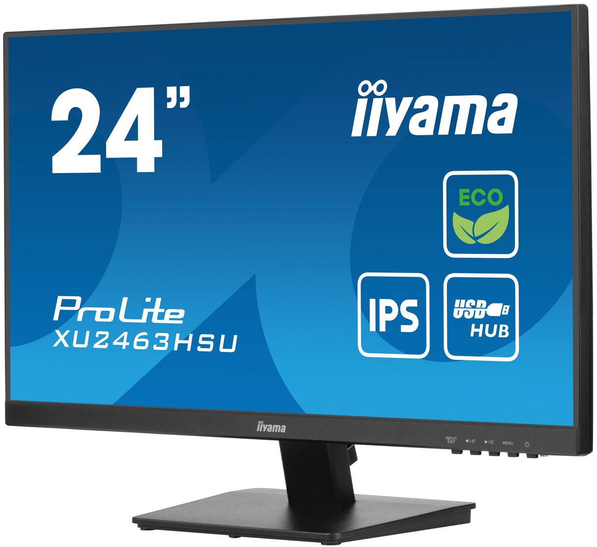 Monitor Iiyama 60.5cm 24" Xu2463hsu-B1 16:9 Hdmi+Dp+2xusb Ips Retail
