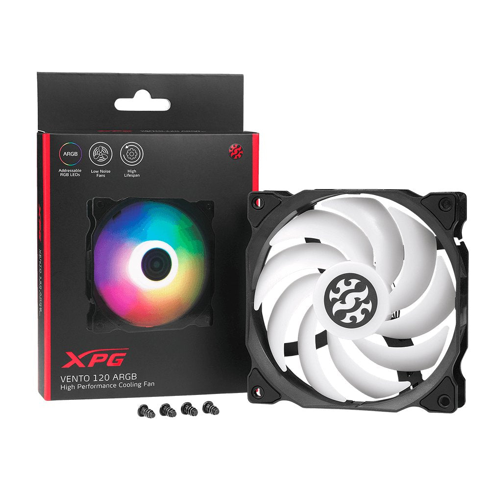 Adata Ventilador Caja Xpg Vento 120 Argb Vento120argb-Bkcww