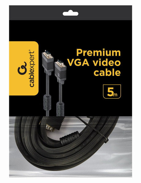 EAN 8716309074193 - Gembird CC-PPVGA-5M-B cable VGA VGA (D-Sub) Negro imagen 2