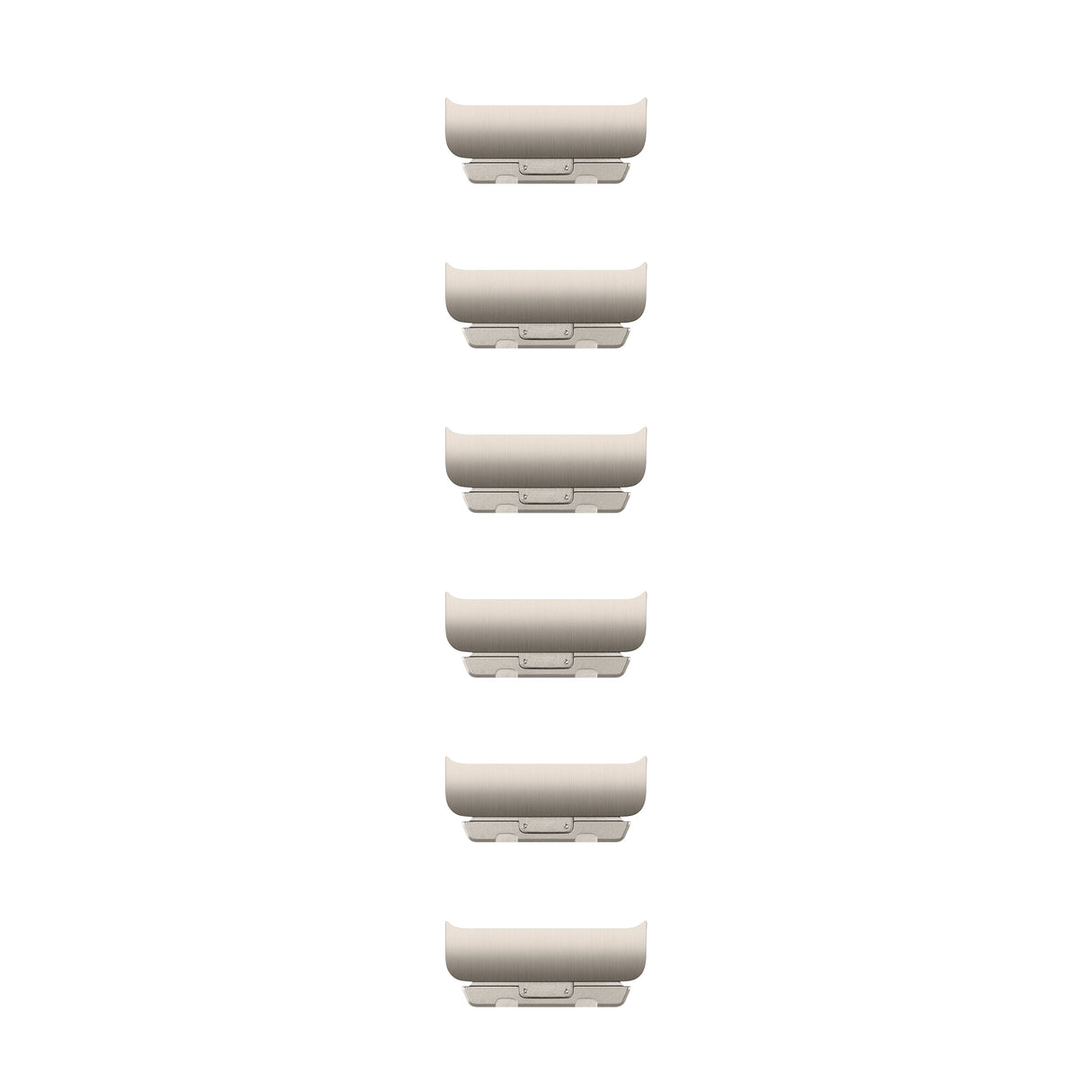 EAN 0195949658228 - Apple MXMG3ZM/A Accesorios para dispositivos vestibles inteligentes Band extension Titanio Acero inoxidab imagen 1
