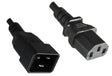 EAN 5712505452080 - Microconnect PE030610 cable de transmisión Negro 1 m C13 acoplador C20 acoplador imagen 1