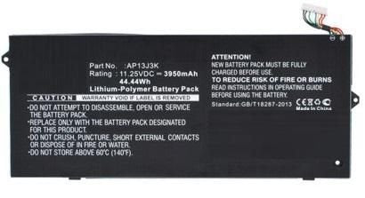 Laptop Battery For Acer  37.74wh 11.1v 3400mah 38wh