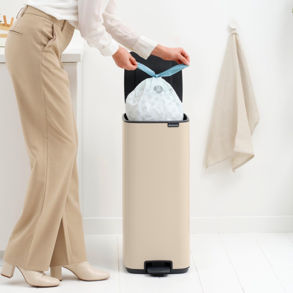 Brabantia Treteimer Bo 30 Liter Soft Beige