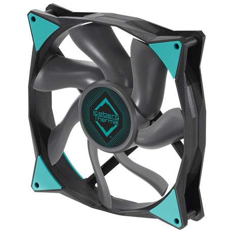 EAN 1230000071086 - Iceberg Thermal IceGALE Carcasa del ordenador Ventilador 14 cm Negro 1 pieza(s) imagen 2