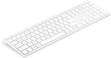 Hp Pavilion Wireless Keyboard 600 White Teclado Rf Inalámbrico