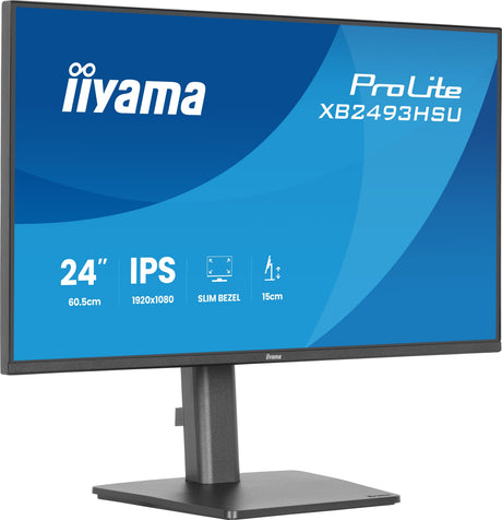 EAN 4948570126620 - iiyama ProLite XB2493HSU-B1 pantalla para PC 60,5 cm (23.8") 1920 x 1080 Pixeles Full HD LED Negro imagen 5