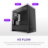 EAN 5056547207988 - NZXT H9 H3 Flow Midi Tower Negro imagen 2